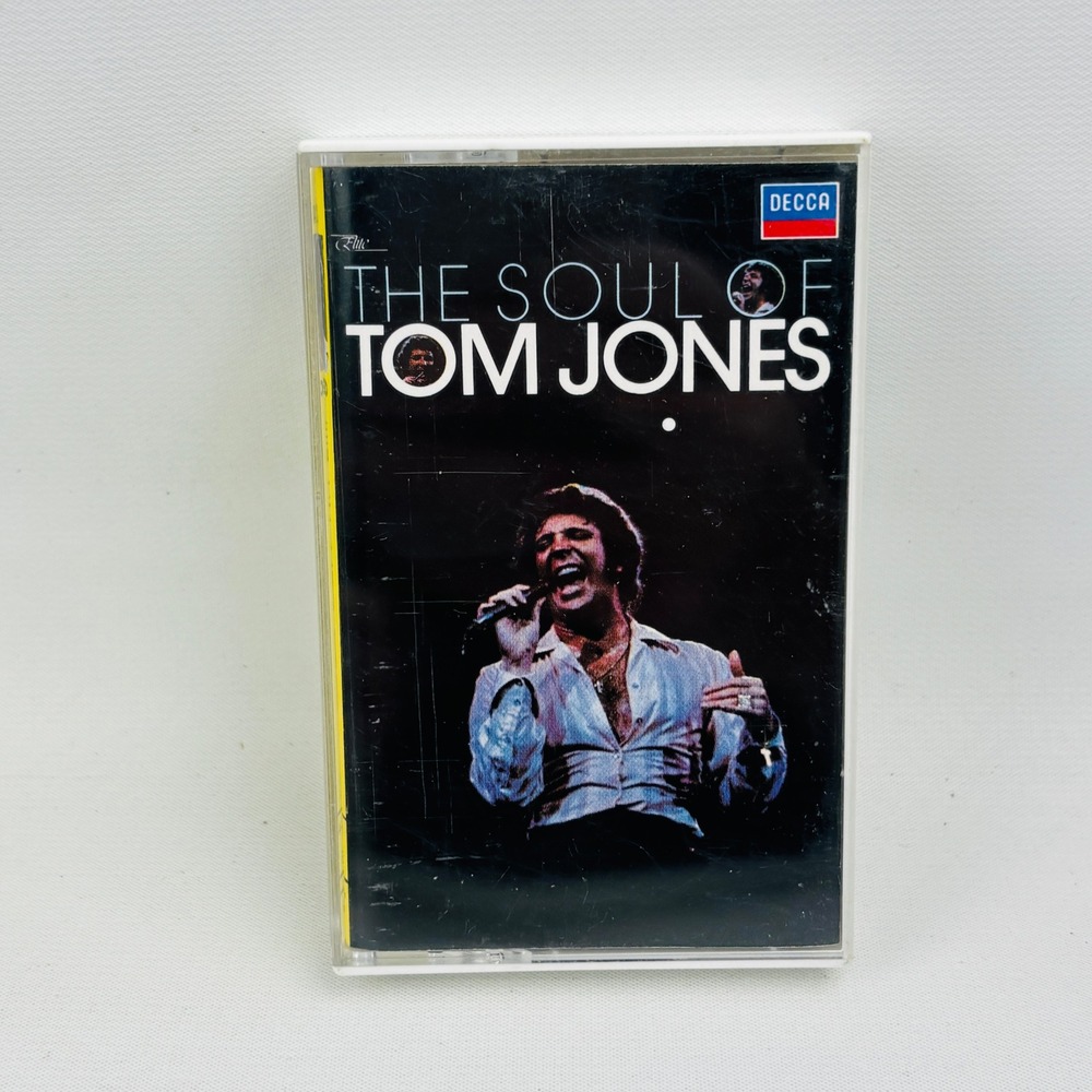 The‎ Soul of Tom Jones Cassette Tape Korea Import Decca 1986